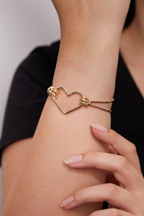 Heliophilia Silver Pulsera de Metal Dorada Talla Única Heliophilia Silver Pulsera de Metal Dorada Talla Única